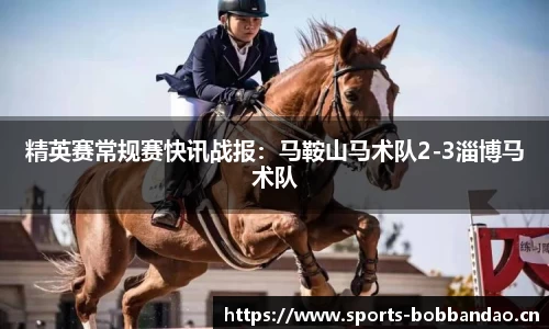 精英赛常规赛快讯战报：马鞍山马术队2-3淄博马术队